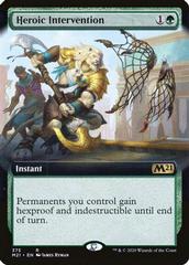 Heroic Intervention [Extended Art Foil] Magic Core Set 2021 Prices
