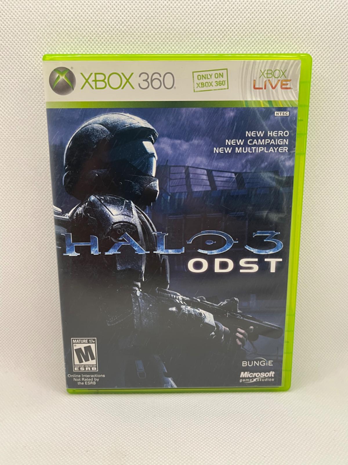 Halo 3: ODST | Item, Box, and Manual | Xbox 360