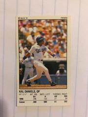Kal Daniels Baseball Cards 1991 Panini Stickers Prices