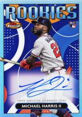 Michael Harris II Baseball Cards 2023 Topps Finest Rookies Design Variation Autographs Prices