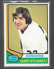 Gerry O'Flaherty Hockey Cards 1974 Topps Prices