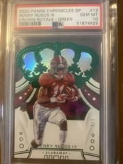 Henry Ruggs III [Green] Football Cards 2020 Panini Chronicles Draft Picks Crown Royale Prices
