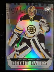 Jeremy Swayman Hockey Cards 2022 Upper Deck Debut Dates Prices