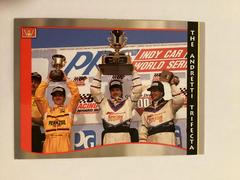Andretti Trifecta #50 Racing Cards 1992 All World Prices