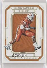 Barry Sanders [Gold] #14 Football Cards 2019 Panini National Treasures Collegiate Prices
