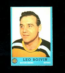 Leo Boivin Hockey Cards 1962 Topps Prices