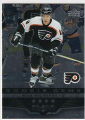 Mike Richards [Quadruple] Hockey Cards 2005 Upper Deck Black Diamond Prices