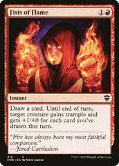 Fists of Flame [Foil] Magic Commander Legends Prices