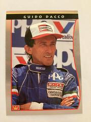 Guido Dacco #16 Racing Cards 1992 All World Prices