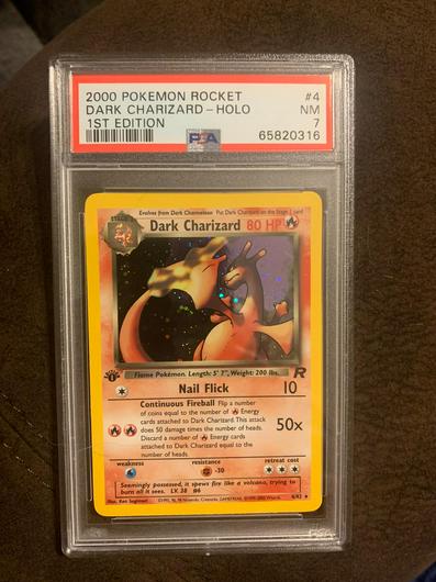 Dark Charizard [1st Edition] | Graded 7 | Pokemon Team Rocket