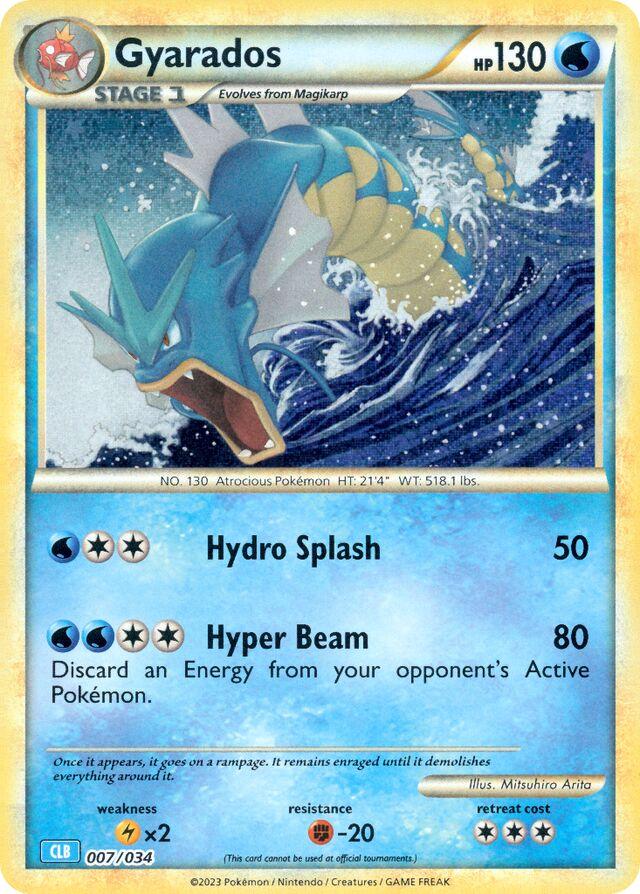 Gyarados #7 Pokemon TCG Classic: Blastoise Deck