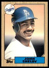 John Shelby Baseball Cards 1987 Topps Traded Prices