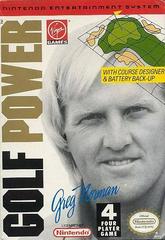 Greg Norman'S Golf Power - Front | Greg Norman's Golf Power NES