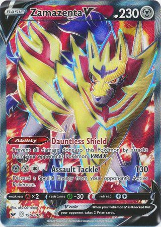 Zamazenta V #196 Prices | Pokemon Sword & Shield | Pokemon Cards