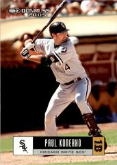 Paul Konerko #147 Baseball Cards 2005 Donruss Prices