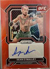 Sean O'Malley [Red] Ufc Cards 2023 Panini Prizm UFC Superstar Autographs Prices
