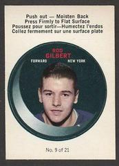 Rod Gilbert #9 Hockey Cards 1968 O-Pee-Chee Puck Stickers Prices