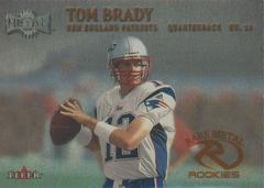 Tom Brady #267 Football Cards 2000 Fleer Metal Prices