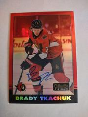 Brady Tkachuk [Red Autograph] Hockey Cards 2020 O Pee Chee Platinum Retro Prices