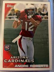 Andre Roberts Football Cards 2010 Topps Prices