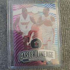 Dwyane Wade [Pink] Basketball Cards 2019 Panini Illusions Career Lineage Prices