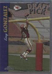 Tony Gonzalez Football Cards 1997 Topps Chrome Prices