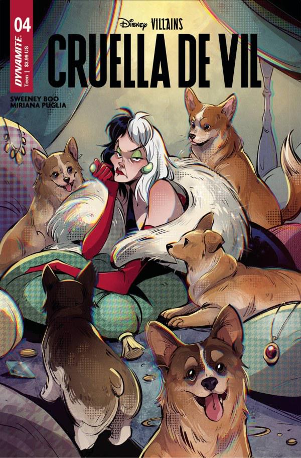 Disney Villains: Cruella De Vil [Lusky] #4 (2024) Comic Books Disney Villains: Cruella De Vil