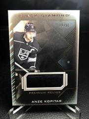 Anze Kopitar [Premium Relics ] #BDB-AK Hockey Cards 2021 Upper Deck Black Diamond Prices
