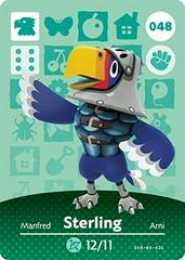 Sterling #048 [Animal Crossing Series 1] Amiibo Cards Prices