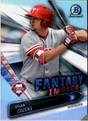 Dylan Cozens Baseball Cards 2016 Bowman Draft Scouts' Fantasy Impact Prices