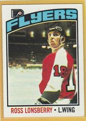 Ross Lonsberry #201 Hockey Cards 1976 Topps Prices