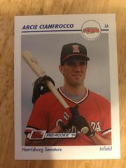 Arcie Cianfrocco #252 Baseball Cards 1991 Impel Line Drive Pre Rookie AA Prices