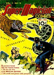 Super-Magician Comics #5 (1942) Comic Books Super-Magician Comics Prices
