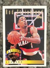 Rod Strickland Basketball Cards 1995 Topps Prices