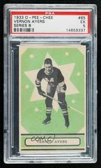 Vernon Ayers [Series B] Hockey Cards 1933 O-Pee-Chee Prices