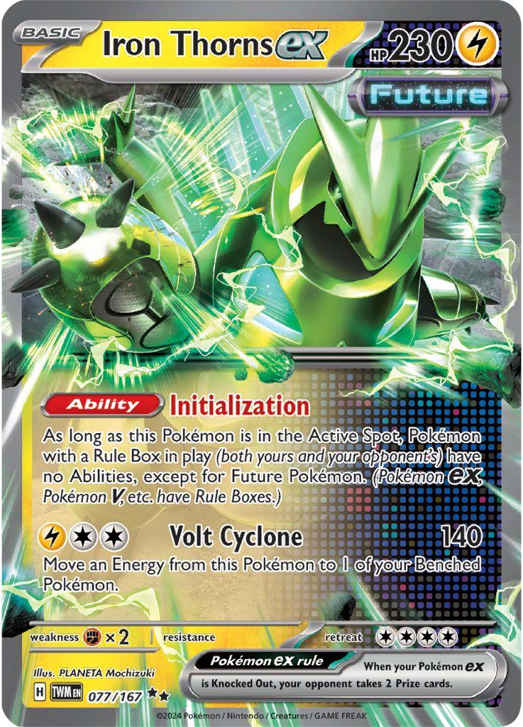 Iron Thorns ex #77 Pokemon Twilight Masquerade