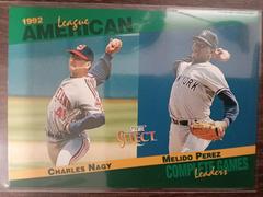 Charles Nagy, Melido Perez #63 Baseball Cards 1993 Score Select Stat Leaders Prices