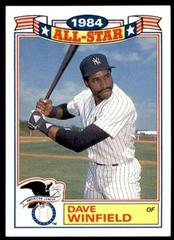 Dave Winfield #17 Baseball Cards 1985 Topps All Star Glossy Set of 22 Prices