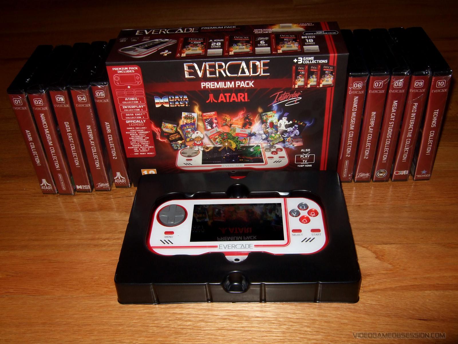 Evercade Retro Games System [Premium Pack] Prices Evercade | Compare ...