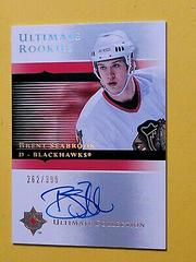 Brent Seabrook [Autograph] Hockey Cards 2005 Ultimate Collection Prices