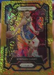 Stephen Curry [Gold Shimmer] Basketball Cards 2023 Panini Prizm Prices