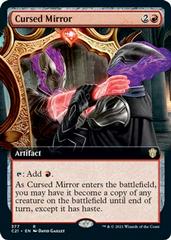 Cursed Mirror [Extended Art] Magic Commander 2021 Prices