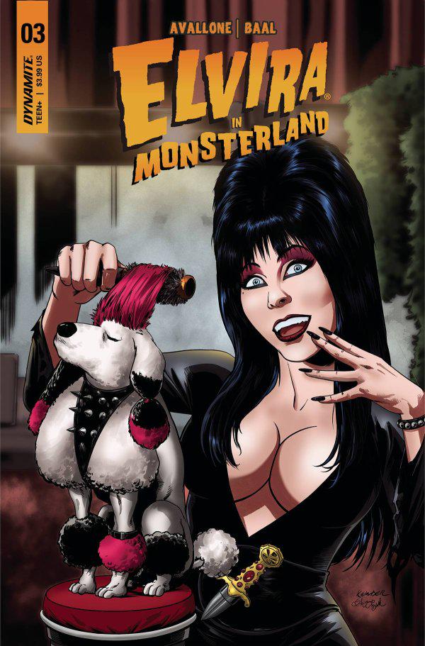 Elvira in Monsterland [Baal] #3 (2023) Comic Books Elvira in Monsterland