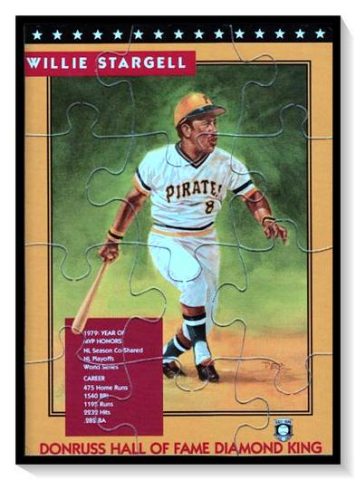Willie Stargell [Puzzle Card] #702 photo