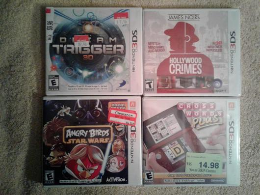 Nintendo 3DS Game Lot photo