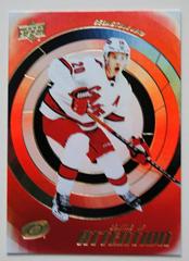 Sebastian Aho [Gold] Hockey Cards 2022 Upper Deck Centre of Attention Prices