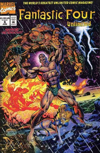 Fantastic Four Unlimited #6 (1994) Cover Art