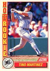 Tino Martinez #7 Baseball Cards 1992 Score Hot Rookies Prices