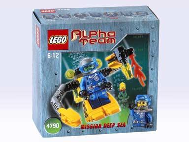 Deep Sea Robot Diver #4790 LEGO Alpha Team