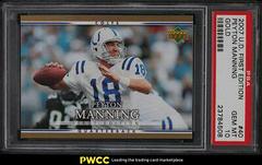 Peyton Manning [Gold] Football Cards 2007 Upper Deck First Edition Prices